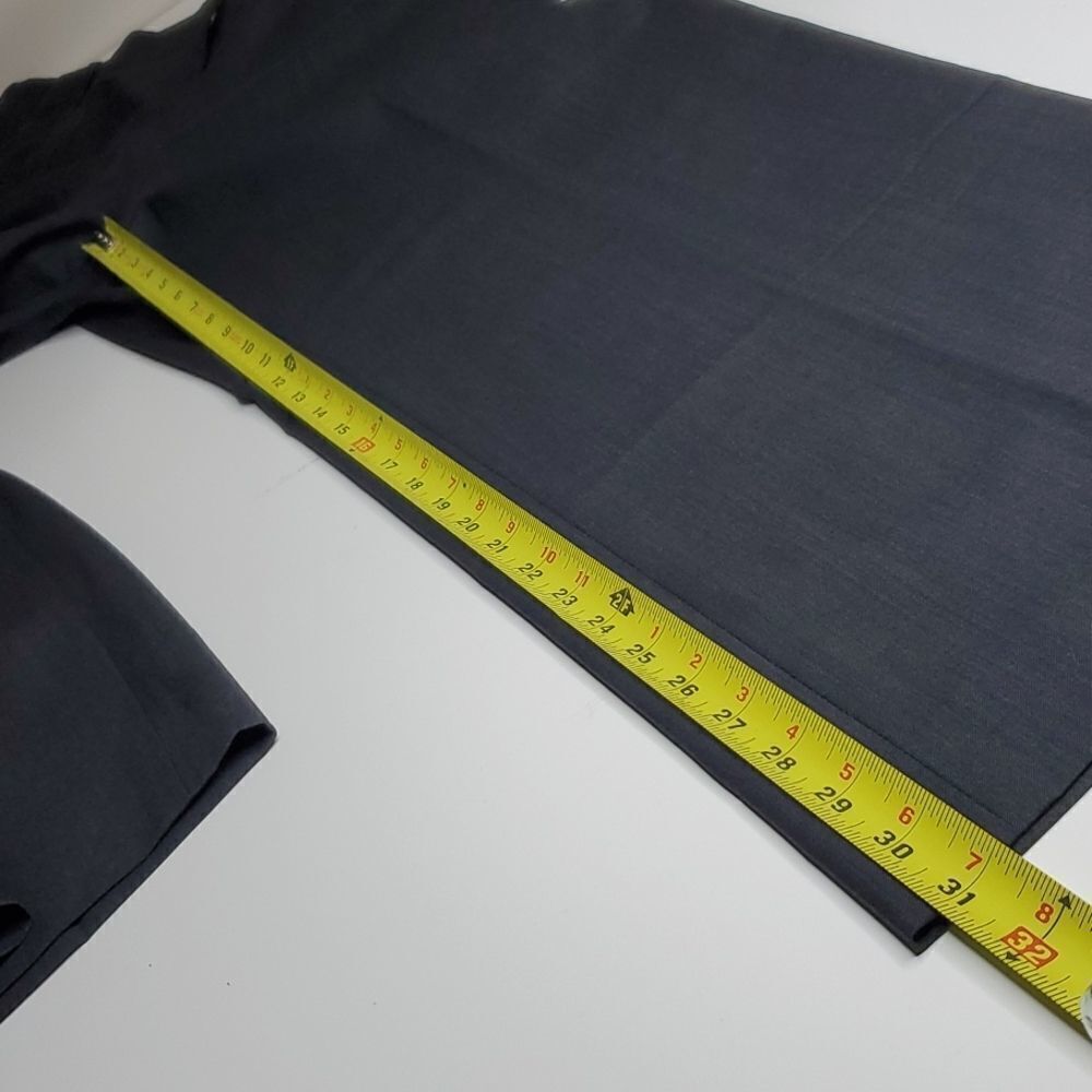 NEW 18W Doc & Amelia WOOL BLEND Classic Fit Straight Leg GRAY TROUSERS PANTS NWT - Picture 5 of 16